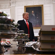 Ντόναλντ Τραμπ fast food