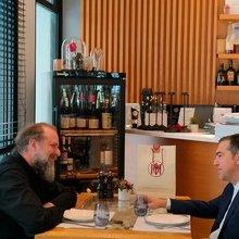 Το γεύμα του Αλέξη Τσίπρα με τον Μητροπολίτη Θεσσαλονίκης Φιλόθεο