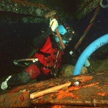 Δύτης κορεσμού, ένας από εκείνους που εκτελούν κατασκευαστικές και αποξηλωτικές εργασίες σε βάθη που φτάνουν ή ξεπερνούν τα 300 μέτρα / FACEBOOK