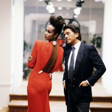 Valentino και Iman 