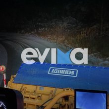 Χιονόπτωση στην Εύβοια