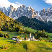To πιο διάσημο τοπίο των Δολομιτών