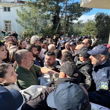 Ένταση στο νοσοκομείο Μυτιλήνης κατά την επίσκεψη του υπουργού Υγείας Άδωνι Γεωργιάδη