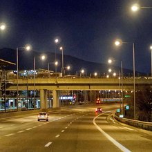 Αττική οδός βράδυ
