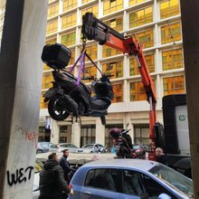 δίκυκλο γερανός