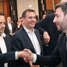 Χάρης Δύκας και Νίκος Ανδρουλάκης