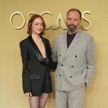 Έμμα Στόουν και Γιώργος Λάνθιμος στο γεύμα των υποψηφίων των Όσκαρ 