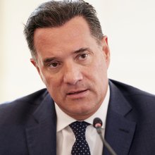 Ο Άδωνις Γεωργιάδης στο Μαξίμου