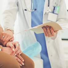 Γιατρός με ασθενή