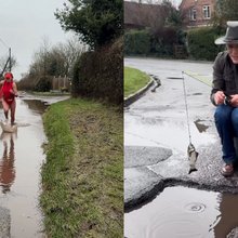 Έφτιαξε χιουμοριστικά βίντεο διακωμωδώντας τις λακκούβες στους δρόμους της πόλης της 