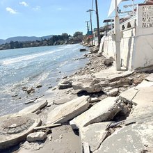 Η κακοκαιρία έπληξε την Ζάκυνθο 