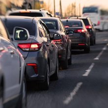 Κίνηση οχημάτων σε αυτοκινητόδρομο 