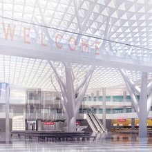 Ψηφιακή απεικόνιση του μελλοντικού σταθμού των ΚΤΕΛ στην Αθήνα