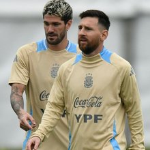 Λιονέλ Μέσι και Ροντρίγκο Ντε Πολ