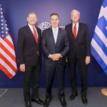 Ο Στ. Παπασταύρου στην Ουάσινγκτον