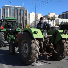 Τρακτέρ στο Σύνταγμα 