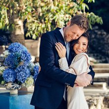 Ο έκπτωτος πρίγκιπας της Αλβανίας με την αρραβωνιαστικιά του