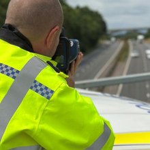 Radar ταχύτητας σε ευρωπαϊκό αυτοκινητόδρομο 