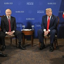 Οι  πρόεδροι ΗΠΑ και Ρωσίας, Ντόναλντ Τραμπ και Βλαντίμιρ Πούτιν