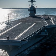Το αμερικανικό αεροπλανοφόρο USS Gerald Ford