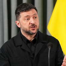 Ο πρόεδρος της Ουκρανίας, Βολοντίμιρ Ζελένσκι 