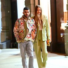 Ζέιν Μάλικ και Τζίτζι Χαντίντ την εποχή που ήταν ζευγάρι