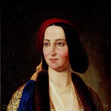 Η βασίλισσα Αμαλία, η οποία εμπνεύστηκε την ομώνυμη φορεσιά 