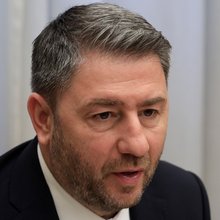 Ο πρόεδρος του ΠΑΣΟΚ, Νίκος Ανδρουλάκης