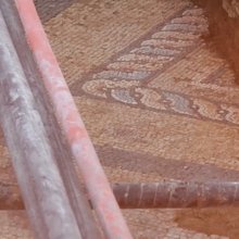 Αποκαλύφθηκε τυχαία αρχαίο ψηφιδωτό στην οδό Ευριπίδου, στην καρδιά της Αθήνας