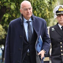 Ο Νίκος Δένδιας στη συνεδρίαση του ΚΥΣΕΑ