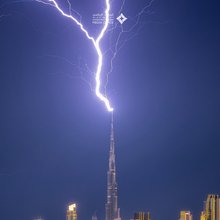Κεραυνοί στο Ντουμπάι, στη διάρκεια καταγίδας 