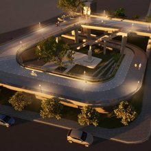 Το νέο parking που κατασκευάζεται στην καρδιά της Γλυφάδας 