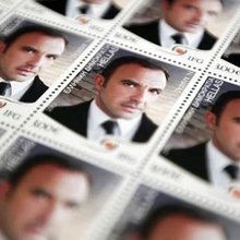 Ο Νίκος Αλιάγας σε γραμματόσημο