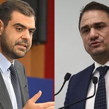 Ο Παύλος Μαρινάκης και ο Κώστας Τσουκαλάς