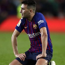 Ο Μουνίρ με τη φανέλα της Μπαρτσελόνα