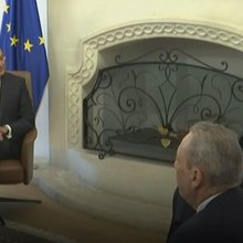 Ο Νίκος Δένδιας συνάντησε τον Νίκο Χριστοδουλίδη στο Κυπριακό Προεδρικό Μέγαρο