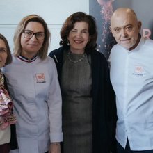 Νόρα Σμάτση, Laëtitia Gaborit, Laurance Auer, Στέλιος Παρλιάρος, Ναταλία Εμμανουηλίδου / Φωτογραφία: france_en_grece, Instagram