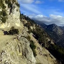 Χωματόδρομος στην Ευρυτανία 