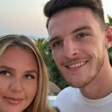 Ο Ντέκλαν Ράις και η σύντροφός του