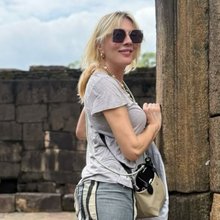 Η Σμαράγδα Καρύδη στην Σρι Λάνκα λίγες μέρες πριν μπει στο αεροπλάνο για να επιστρέψει στην Αθήνα το περασμένο Σάββατο / Instagram