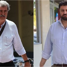 Παύλος Πολάκης και Κώστας Ζαχαριάδης  