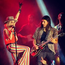 Άννα Βίσση, Κάρλος Πέρεζ Φωτογραφία: Instagram