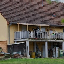 Το κτίριο έξω από το οποίο βρέθηκε το 9χρονο παιδί στην Αλσατία