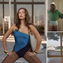 Η Χέιλι Μπίμπερ στη νέα διαφημιστική καμπάνια του YSL/Φωτογραφία: Instagram/YSL