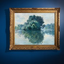 «Les Iles de Port-Villez» (1897), αποτυπώνει τον Σηκουάνα κοντά στο Ζιβερνί