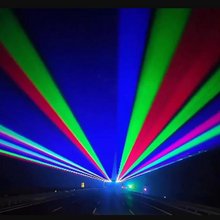 Laser φώτα σε δρόμους της Κίνας 