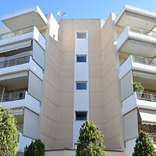 Η πολυκατοικία στο Μαρούσι όπου συνέβη το περιστατικό