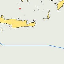 Η περιοχή που γίνεται η άσκηση του γαλλικού Ναυτικού