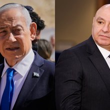 Ο ισραηλινός πρωθυπουργός Μπέντζαμιν Νετανιάχου και ο Λιβανέζος πρόεδρος, Ζοζέφ Αούν