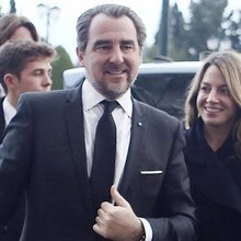 Χρυσή Βαρδινογιάννη και Νικόλαος Ντε Γκρες © NDP Photo